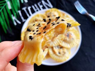 13、香蕉飞饼卷,成品细节