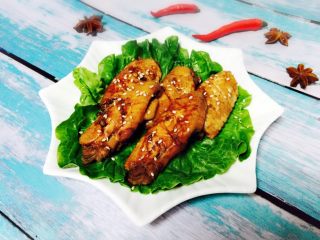 22、红烧鸡翅,成品图二