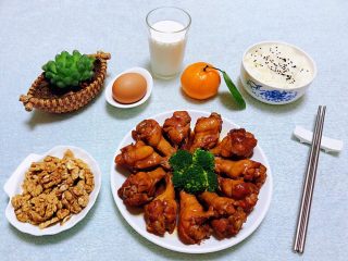 14、红烧鸡翅根,好丰盛的早餐会是开启美好一天的动力噢