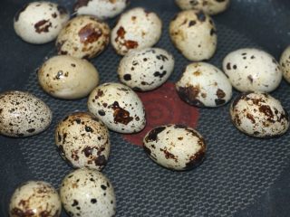 5、鹌鹑蛋水果沙拉,鹌鹑蛋和冷水一起下锅煮，大概煮12分钟吧