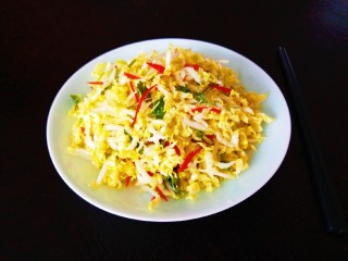 1、酸辣白菜心,酸辣白菜丝