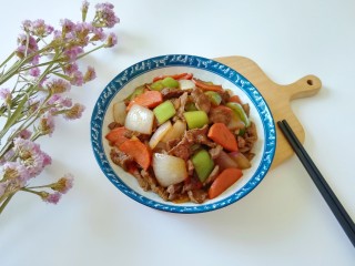 16、牛肉小炒,开吃啦！