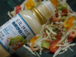 12、了不起的小番茄+鸡丝果蔬沙拉,要吃的时候淋入沙拉汁即可