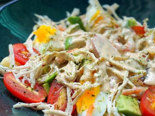 14、了不起的小番茄+鸡丝果蔬沙拉,近看