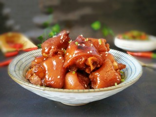 15、#猪年#红烧猪蹄,敏茹意作~红烧猪蹄~成品图