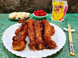 11、奥尔良红烧排骨,早餐当然少不了酸奶的味道哦