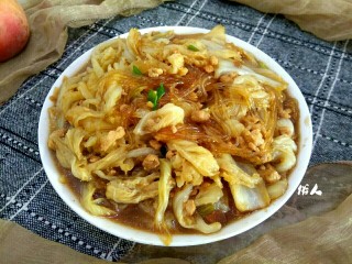 14、肉沫粉丝烧白菜,成品图