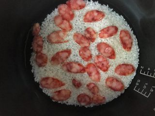 3、超满足便当（20）,铺在淘好的米饭上