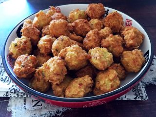 11、素丸子,炸好的丸子