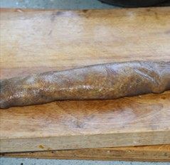 12、薯粉蒸肉,然后卷起