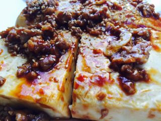 14、茄汁肉沫酿豆腐,酸酸甜甜的很开胃~