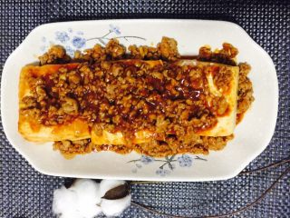 15、茄汁肉沫酿豆腐,开吃了~