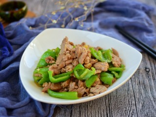 14、辣椒炒肉片,成品图