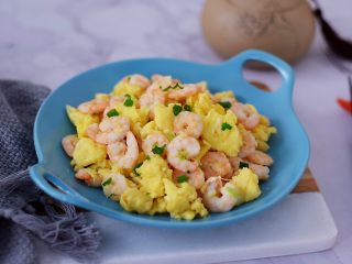 12、虾仁炒鸡蛋,成品图