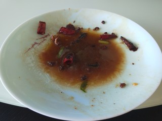 12、新文美食  麻辣椒香爆炒西芹,看到光盘了吧，一点没有剩下。