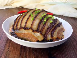 13、梅菜扣肉,成品