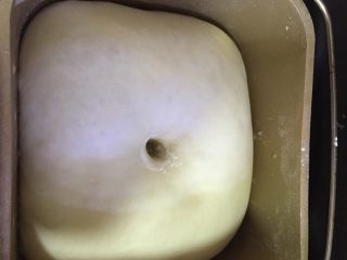 3、劲脆汉堡包,揉好的面团，拿出来滚圆放在碗里或面包机里发酵，发酵到两倍大后，手指沾面粉，戳一下面团，不回缩，不反弹就是刚刚发酵好的状态