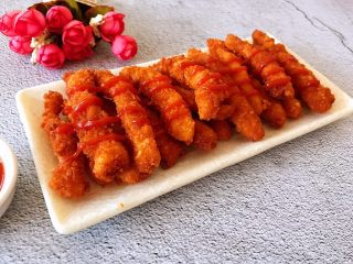 15、香酥鸡肉条,成品