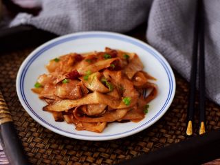 12、孜然杏鲍菇,成品图