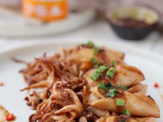 13、沙茶鱿鱼,是个下饭菜哦