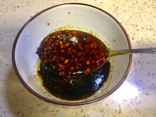 17、拌花心,油辣子一勺