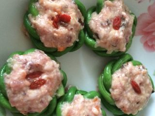 13、土豆肉末酿豆角,全部做好了