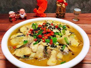 21、酸菜鱼片汤,来一杯小白烧别有一番滋味