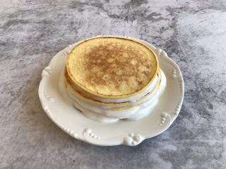 10、酸奶松饼,叠加几层