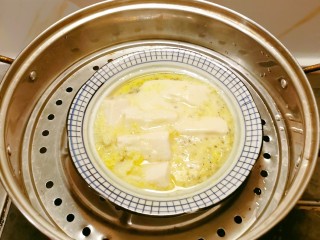 14、豆腐鸡蛋羹,时间到  出锅