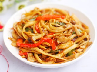 12、低脂低卡的手撕杏鲍菇,非常赞!