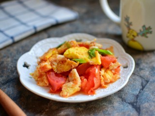 12、番茄炒蛋,成品图
