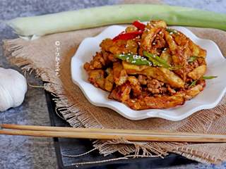 11、肉沫茄子,其鲜香适口，配米饭吃极其适合。