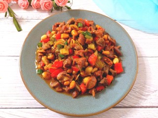 15、山椒孜然炒鸡胗子,鸡胗子香辣脆口，孜然味浓郁，好吃哦