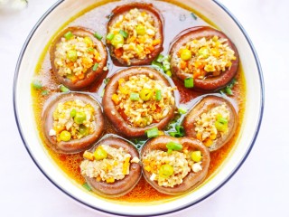 15、改良版香菇酿肉,开吃啦～