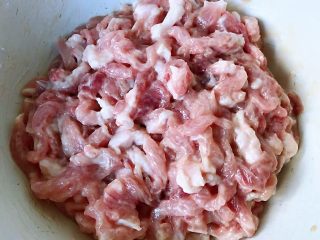 3、鱼香肉丝,肉丝和调料抓匀煨制十分钟