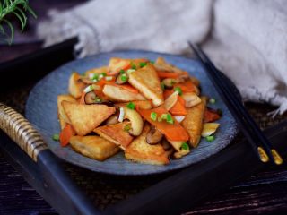 12、家常炒豆腐,成品图