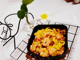 16、虾仁跑蛋,成品图