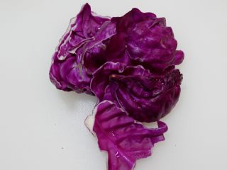 15、低卡轻食健康减肥—藜麦南瓜沙拉,蔬菜我用了紫甘蓝。