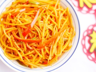 12、清清爽爽的酸辣土豆丝,开吃啦!