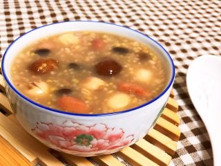 15、传统腊八粥,香甜软糯的八宝粥出锅了~