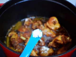 13、红烧鸭子,再根据个人口味加入盐调味