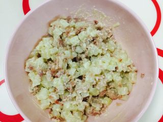 13、土豆沙拉包,混合均匀备用
