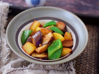 16、地三鲜（少油版）,成品图