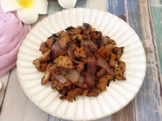 16、洋葱炒肉片,成品图