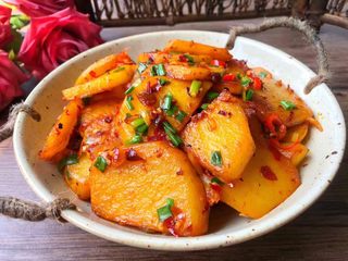 8、香辣土豆,成品图一