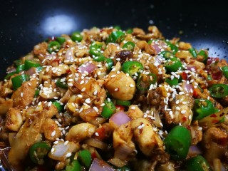 10、酱爆田鸡,成品图