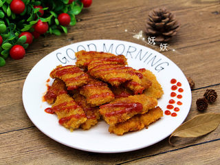 13、香脆猪排,成品