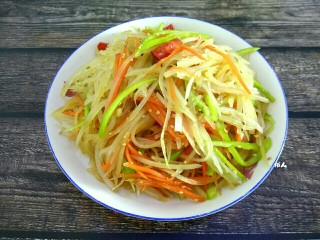 15、香辣凉拌三丝,成品图