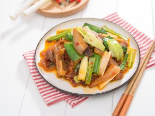 28、苕皮回锅肉-咸香滋味欲罢不能,成品展示