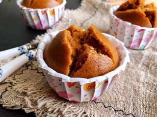 13、红糖开花发糕,成品